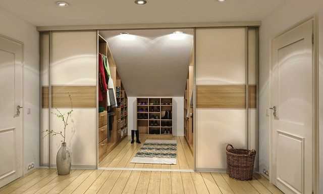 Преимущества гардеробных комнат шкафов купе