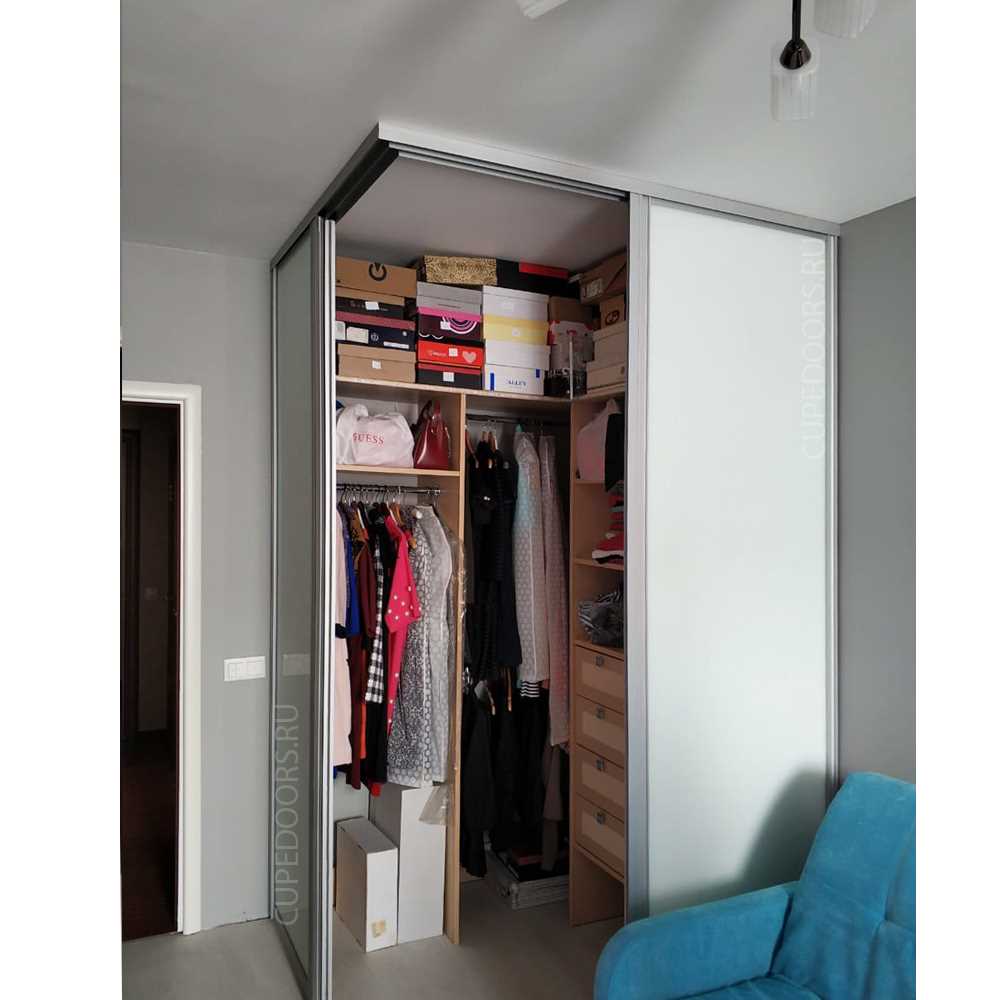 Выбор материалов и дизайн гардеробных комнат шкафов купе