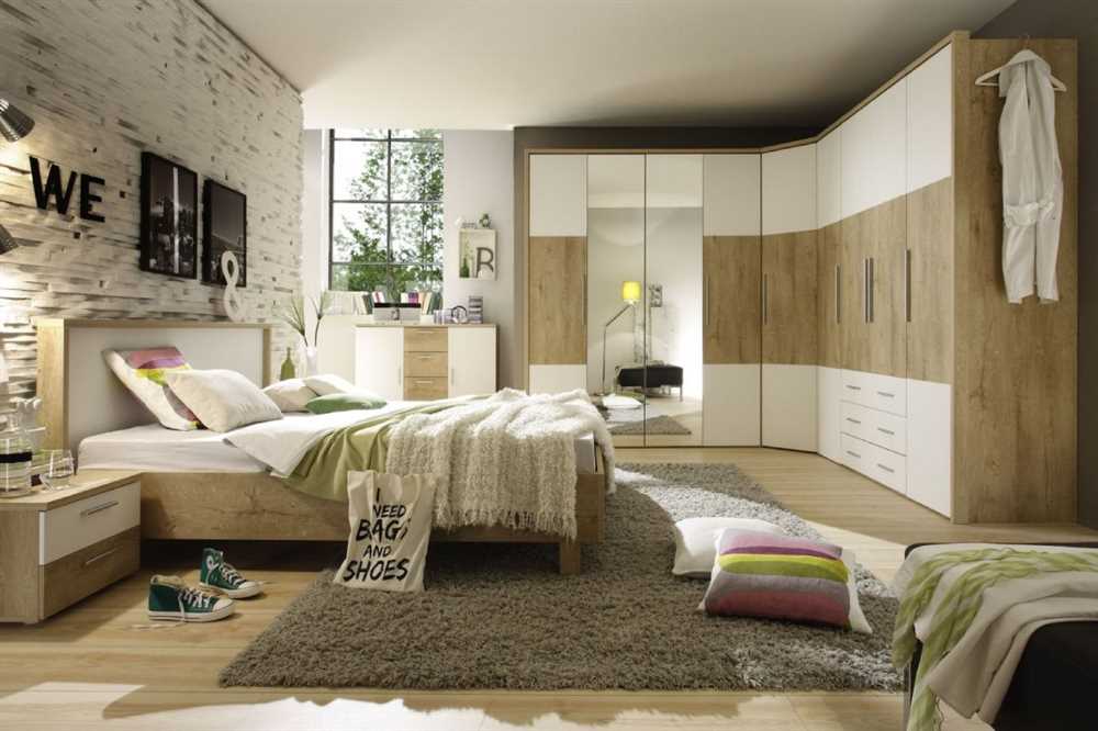 Корпусная мебель для спальни с угловым шкафом
