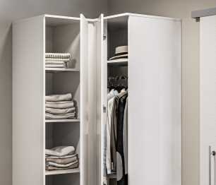 Как выбрать идеальный белый гардеробный шкаф